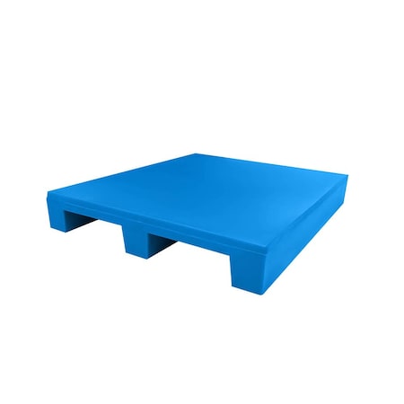 Lar Plastics Llc PLASTIC PALLET, Extra duty 48"x40" (Euro Size) 3 runners Open Deck EXTRA DUTY US.M3.O